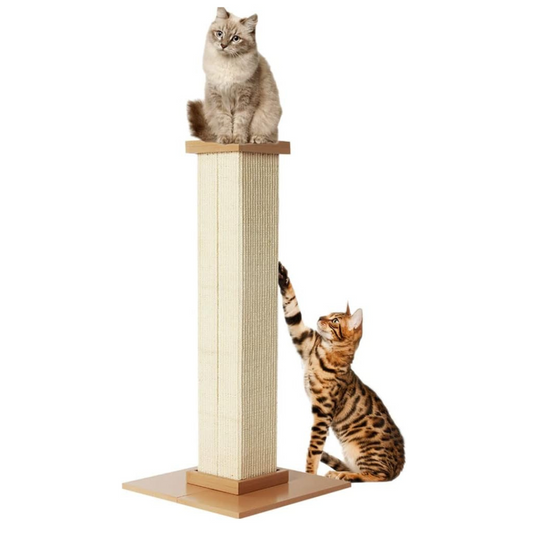 Ultimate Cat Scratching Post(white) 80cm Tall