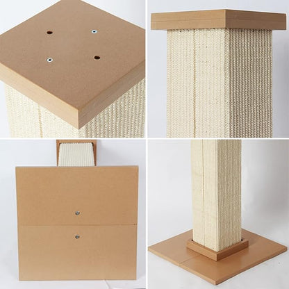 Ultimate Cat Scratching Post(white) 80cm Tall