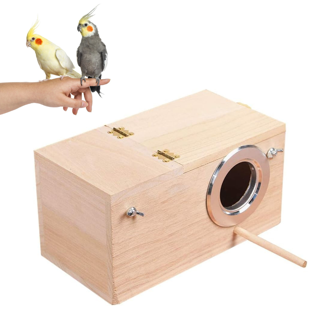صندوق عش الطيور للكوكاتيل 34x18x18 سم 