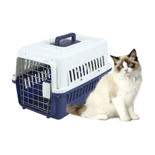 Two-Door Pet Carrier,Hard-Sided Dog Carrier,Breathable and Safe,Easy Assembly,Cat Carriers for Small Medium Large Rabbits Cats and Dogs