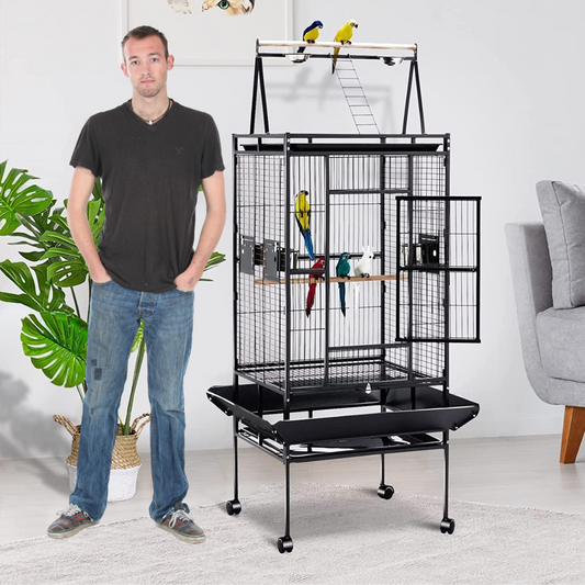 Bird Cage Large Size 81L x 76W x 173H centimeters