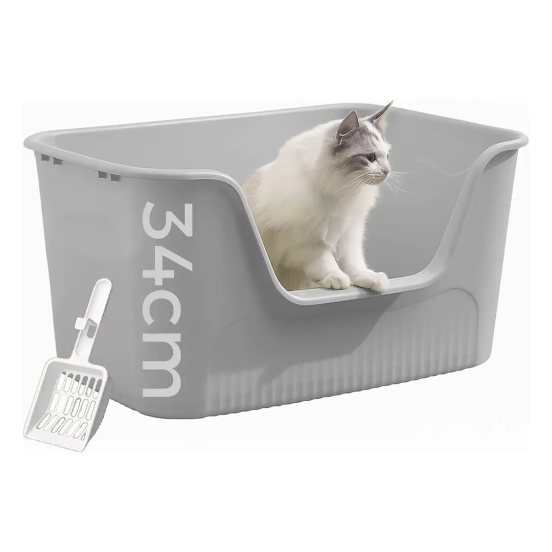 Large Cat Litter Box, 64.2 * 45.3 * 33.3cm Pets971.com