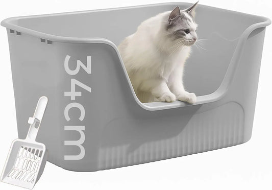 Large Cat Litter Box, 64.2 * 45.3 * 33.3cm Pets971.com