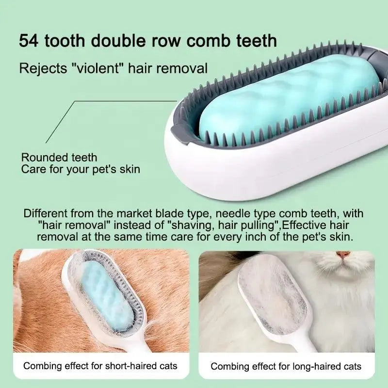Pet Hair Removing Brush for Cats and Dogs – Gentle Grooming & Effective Fur Removal Pets971.com