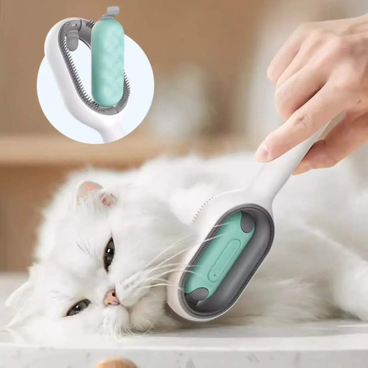 Pet Hair Removing Brush for Cats and Dogs – Gentle Grooming & Effective Fur Removal Pets971.com